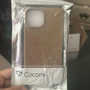 New in package iPhone 14  iPhone case golden brown